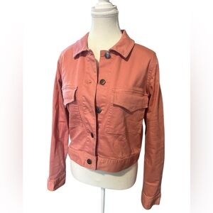 Ricki’s stretch cotton jacket in a size XS.  
Jean jacket style.  Ex Cond